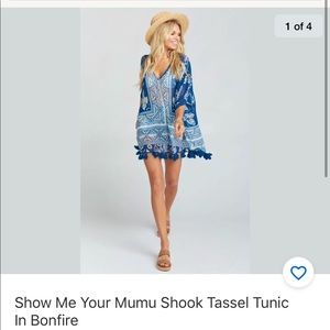 Show Me Your Mumu Shook Tassel Tunic